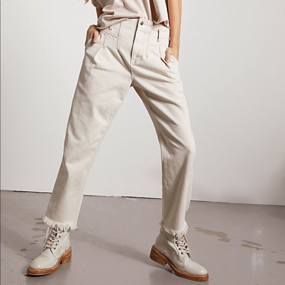 We The Free Claudette Tapered Jeans (Freebird Natural)